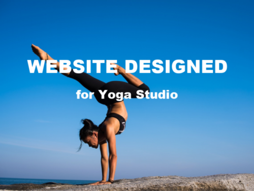 Website design example yogo